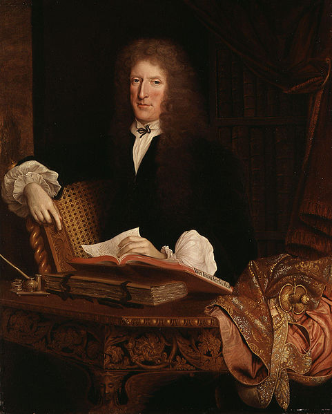 Sir Roger lEstrange ca. 1680 by John Michael Wright National Portrait Gallery London NPG3771